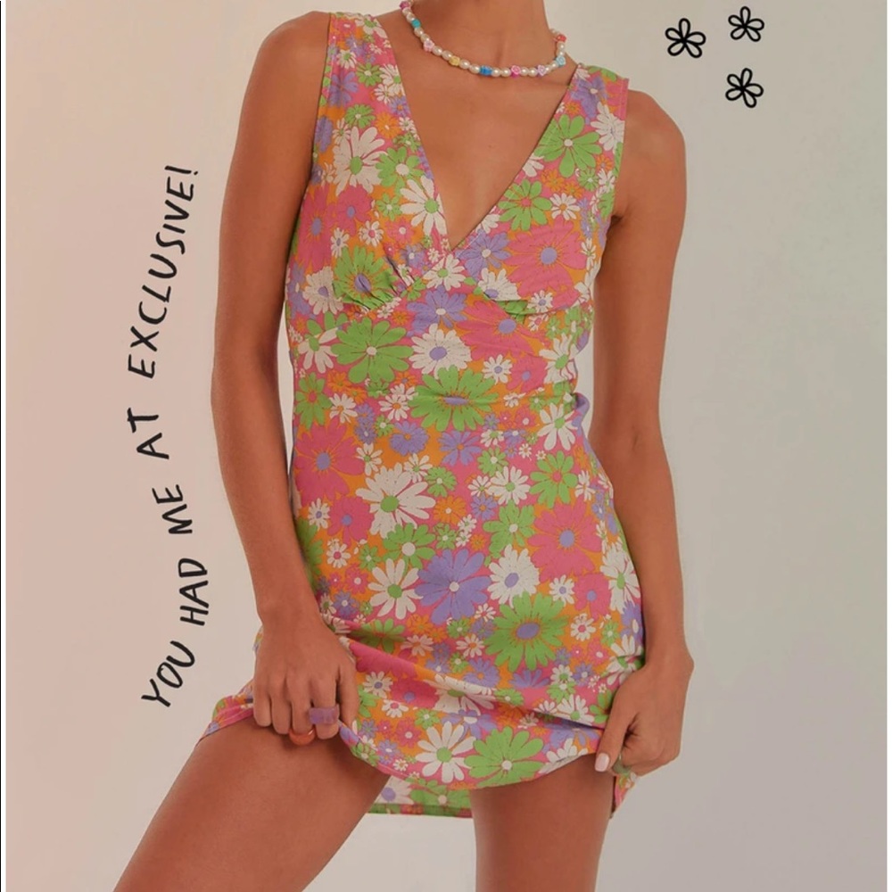 Peppermayo Floral slip dress